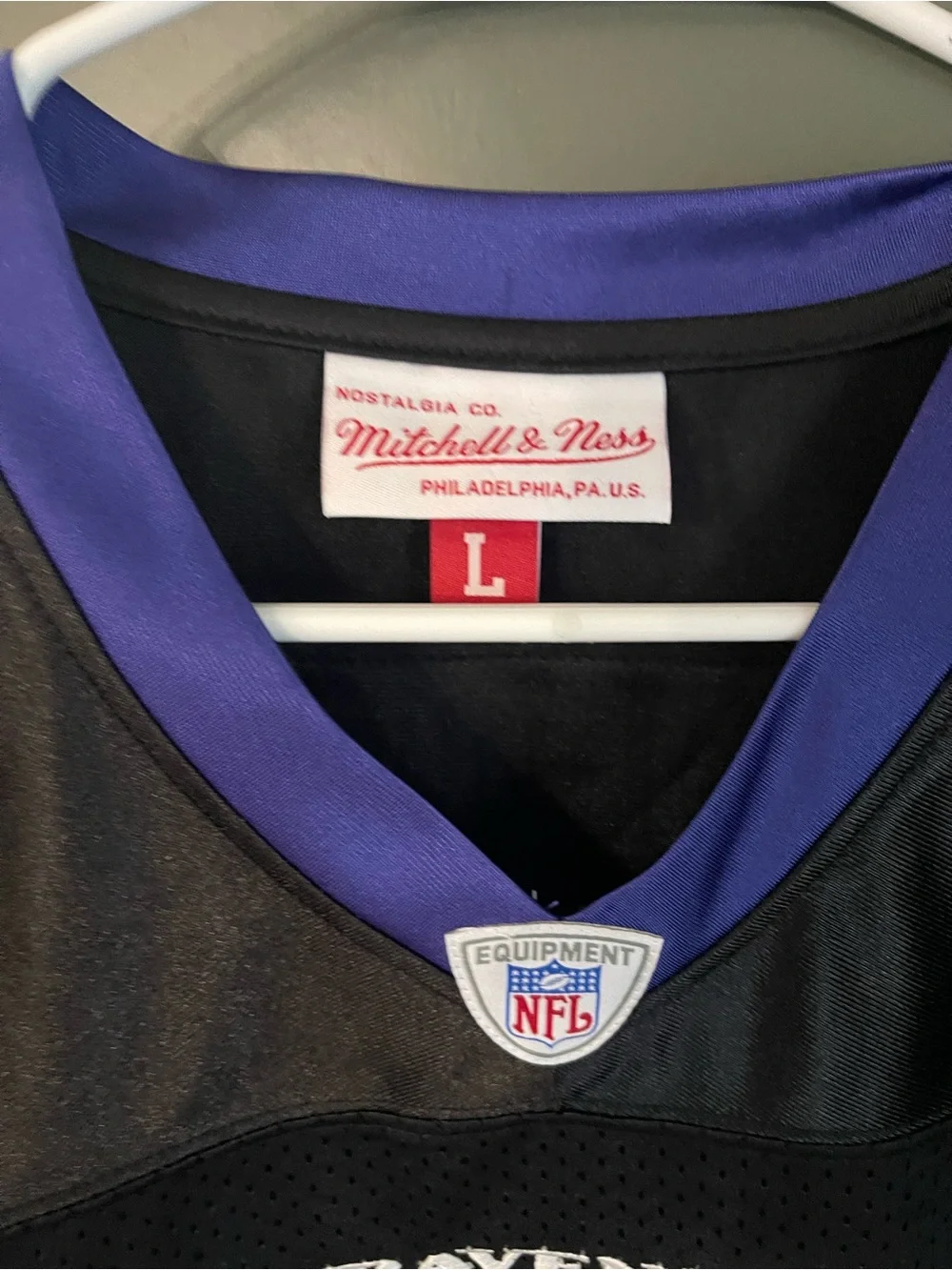Men’s Vintage Ray Lewis Ravens NFL Jersey Size L. - Picture 6 of 9
